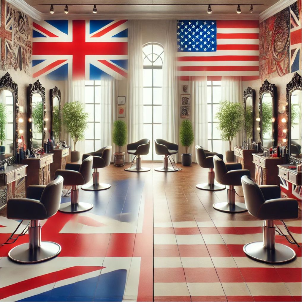 saloon in uk to usa