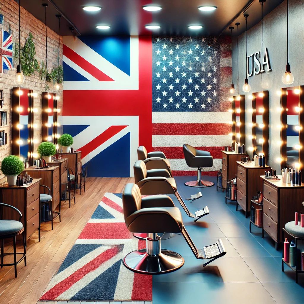 saloon in uk to usa